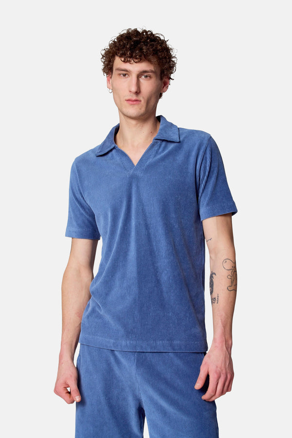 T-shirt (korte mouwen) Blauw - Le Fabuleux Marcel de Bruxelles