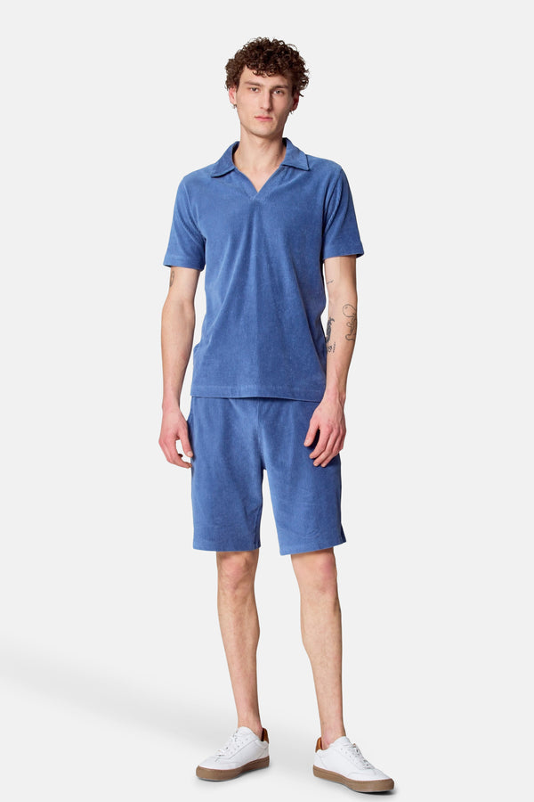 T-shirt (korte mouwen) Blauw - Le Fabuleux Marcel de Bruxelles