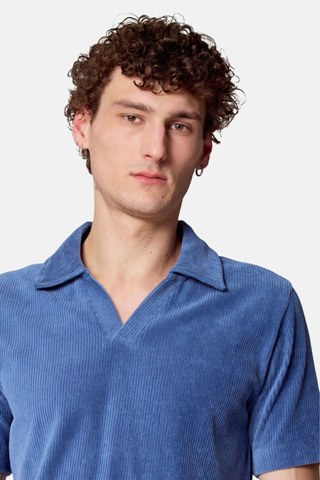 T-shirt (korte mouwen) Blauw - Le Fabuleux Marcel de Bruxelles