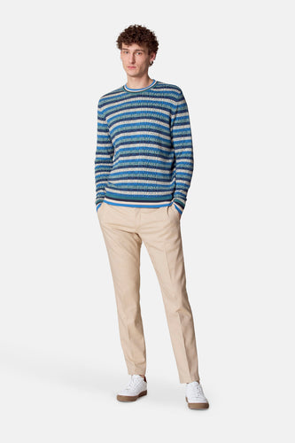 Pull met ronde hals - Blauw - Le Fabuleux Marcel de Bruxelles - 4