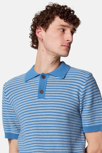 Polo met korte mouwen - blauw - Le Fabuleux Marcel de Bruxelles - 4