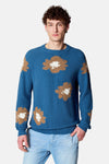 Trui met ronde hals Blauw - Le Fabuleux Marcel de Bruxelles