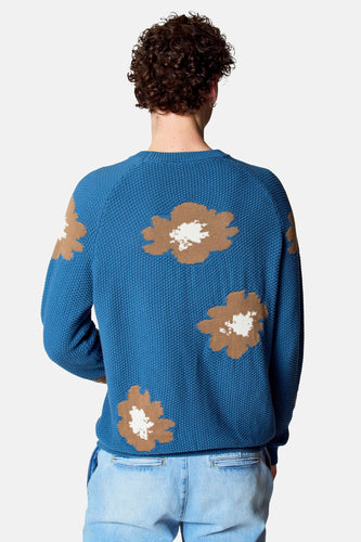 Pull met ronde hals - blauw - Le Fabuleux Marcel de Bruxelles - 4