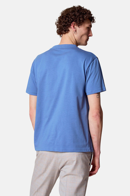 T-shirt (korte mouwen) Blauw - Le Fabuleux Marcel de Bruxelles