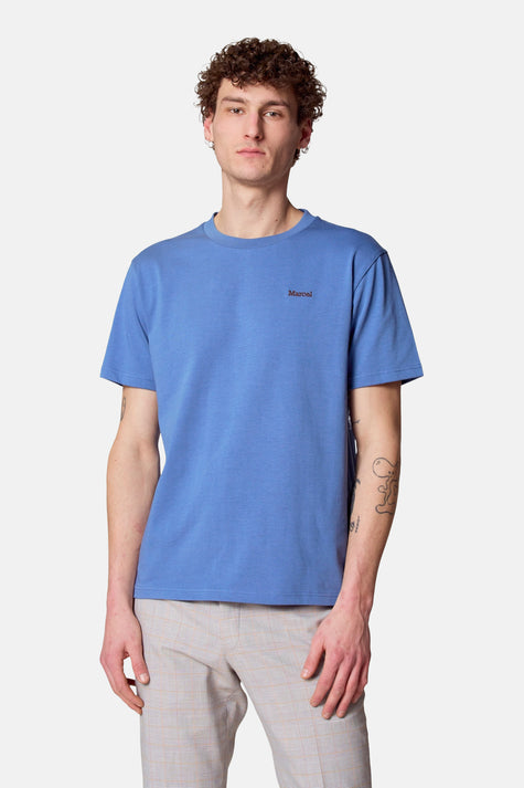 T-shirt (korte mouwen) Blauw - Le Fabuleux Marcel de Bruxelles