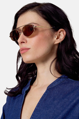 Lunettes de soleil - Doré - Le Fabuleux Marcel de Bruxelles
