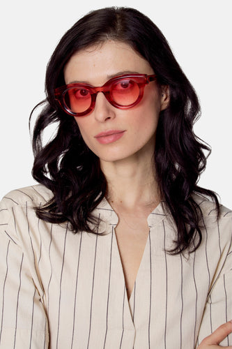 Lunettes de soleil - rose