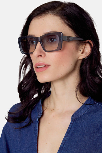 Lunettes de soleil - bleu