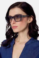 Lunettes de soleil - bleu