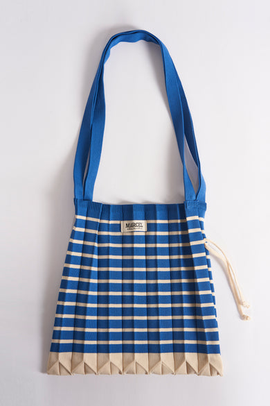Schoudertas Blauw - Le Fabuleux Marcel de Bruxelles