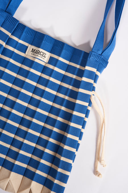 Schoudertas Blauw - Le Fabuleux Marcel de Bruxelles