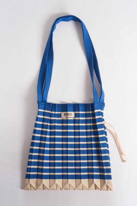 Schoudertas Blauw - Le Fabuleux Marcel de Bruxelles