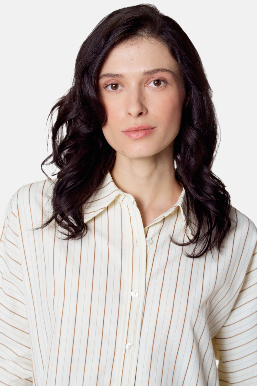 Hemd met lange mouwen - Beige - Le Fabuleux Marcel de Bruxelles