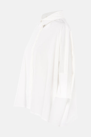 Chemise à manches longues - blanc