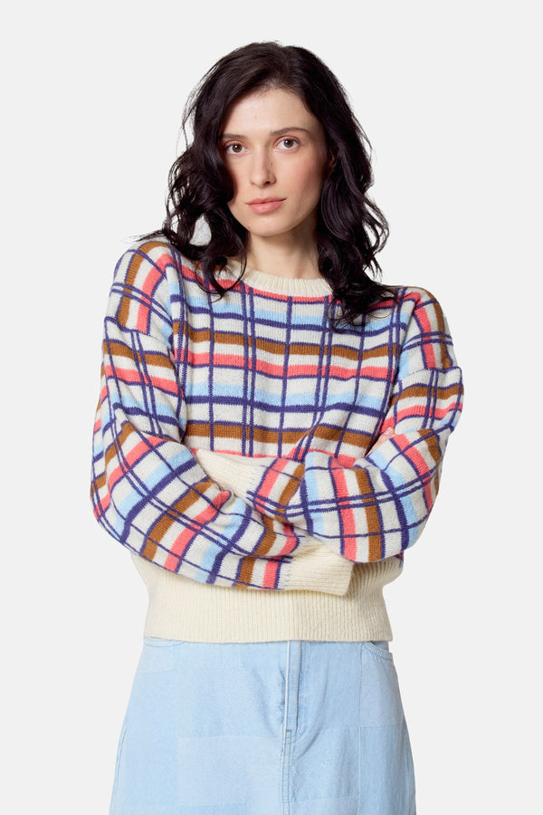 Trui met ronde hals Blauw - Le Fabuleux Marcel de Bruxelles