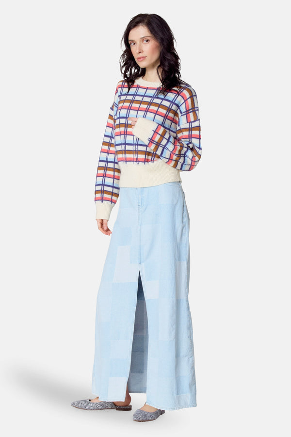 Trui met ronde hals Blauw - Le Fabuleux Marcel de Bruxelles