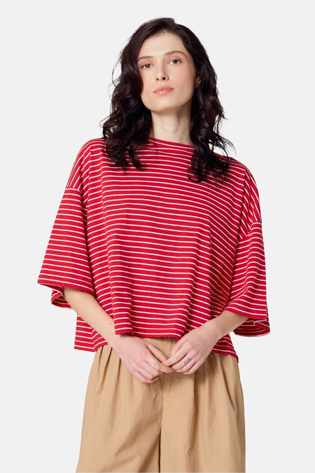 Top (korte mouwen) Rood - Le Fabuleux Marcel de Bruxelles