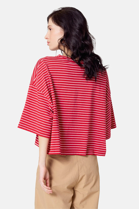 Top (korte mouwen) Rood - Le Fabuleux Marcel de Bruxelles