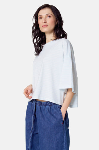 T-shirt met korte mouwen - Lichtblauw - Le Fabuleux Marcel de Bruxelles