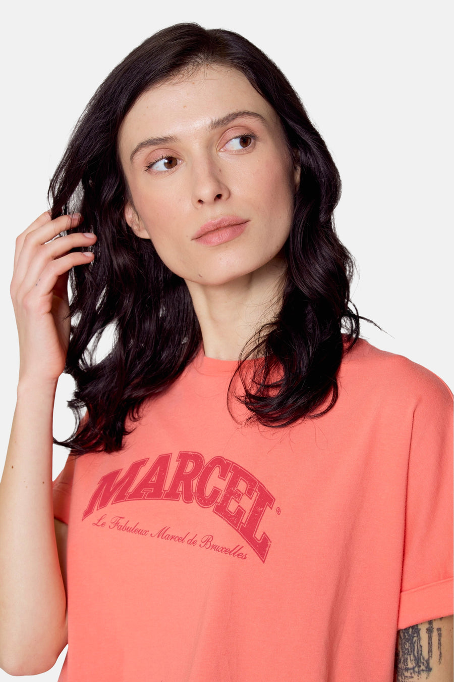 T-shirt met korte mouwen - oranje