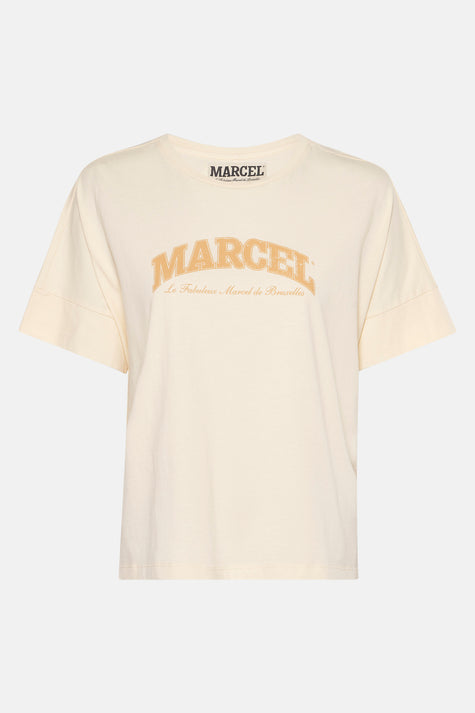 Top (korte mouwen) Beige - Le Fabuleux Marcel de Bruxelles