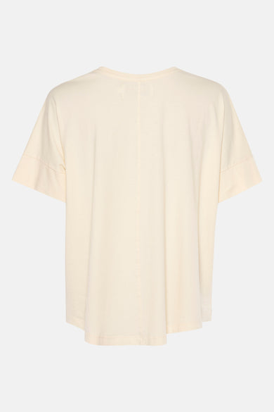 T-shirt met korte mouwen - Ecru