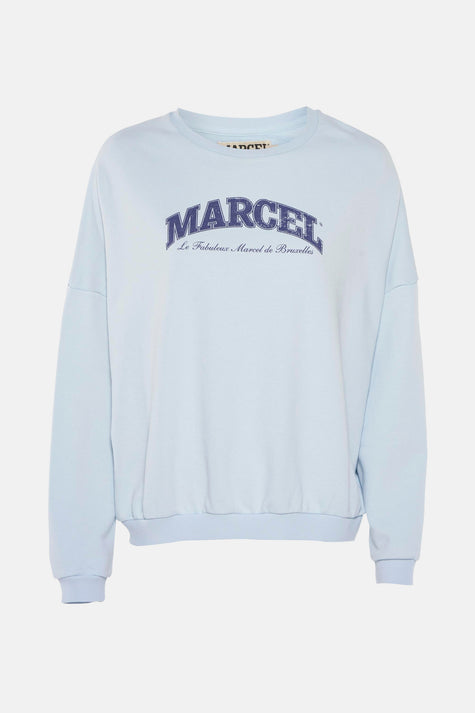 Sweater met ronde hals Blauw - Le Fabuleux Marcel de Bruxelles