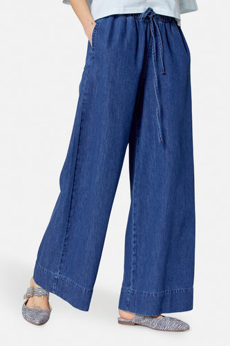 KADEE - Mid blue denim