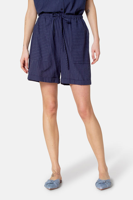 Short Blauw - Le Fabuleux Marcel de Bruxelles