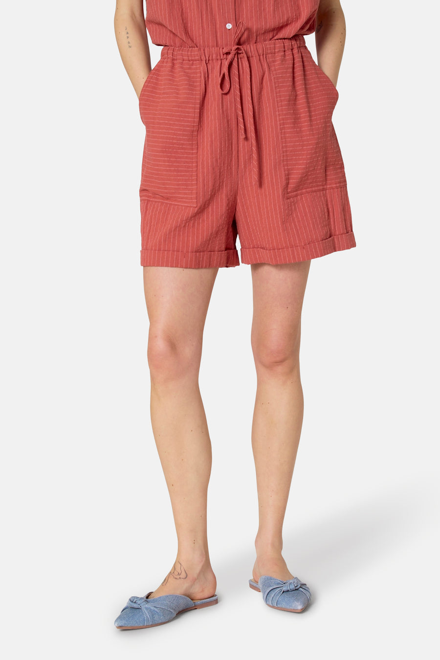 Short - rouge - Le Fabuleux Marcel de Bruxelles