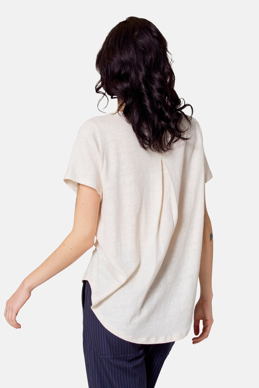T-shirt met korte mouwen - beige