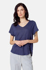 T-shirt met korte mouwen - blauw