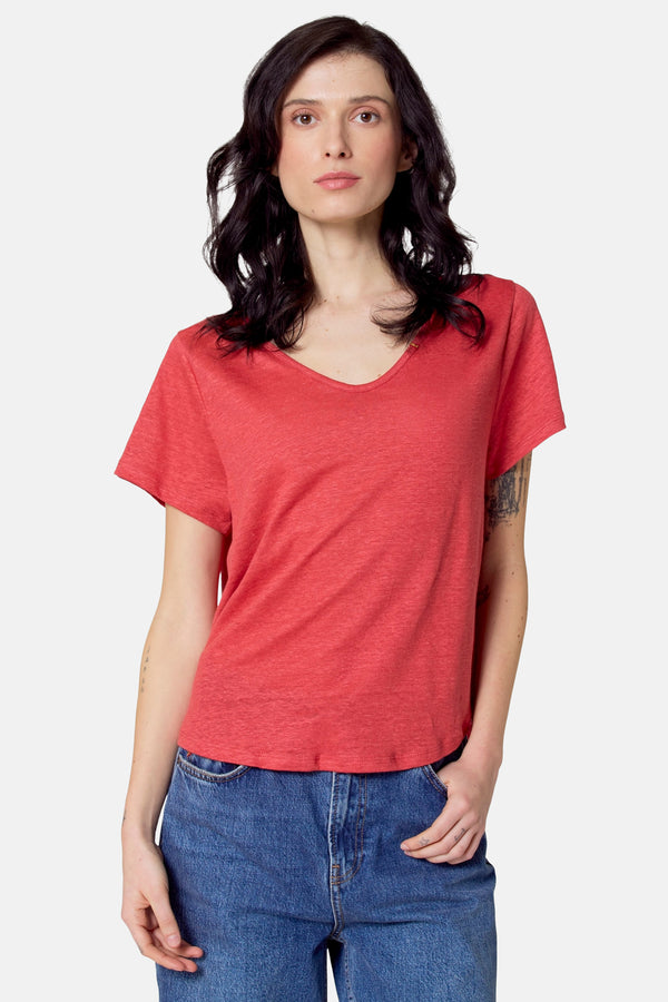 Top (korte mouwen) Rood - Le Fabuleux Marcel de Bruxelles