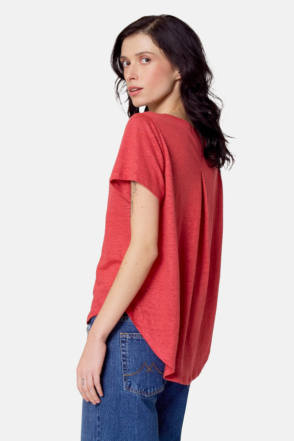 Top (korte mouwen) Rood - Le Fabuleux Marcel de Bruxelles