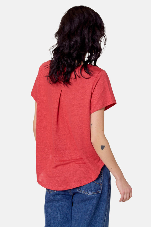 Top (korte mouwen) Rood - Le Fabuleux Marcel de Bruxelles