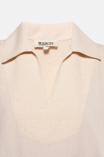 Kleedje met korte mouwen - ecru - Le Fabuleux Marcel de Bruxelles