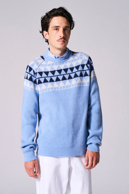 Pull col O Bleu - Le Fabuleux Marcel de Bruxelles