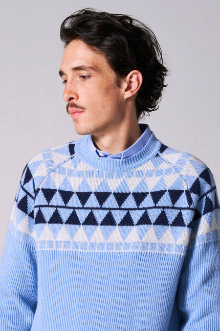Pull col O Bleu - Le Fabuleux Marcel de Bruxelles