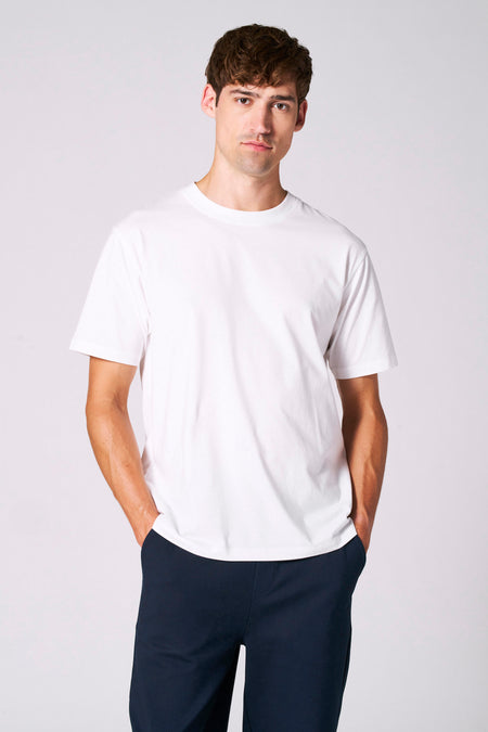 T-shirt (manches courtes) Blanc - Le Fabuleux Marcel de Bruxelles