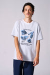 T-shirt (korte mouwen) Blauw - Le Fabuleux Marcel de Bruxelles