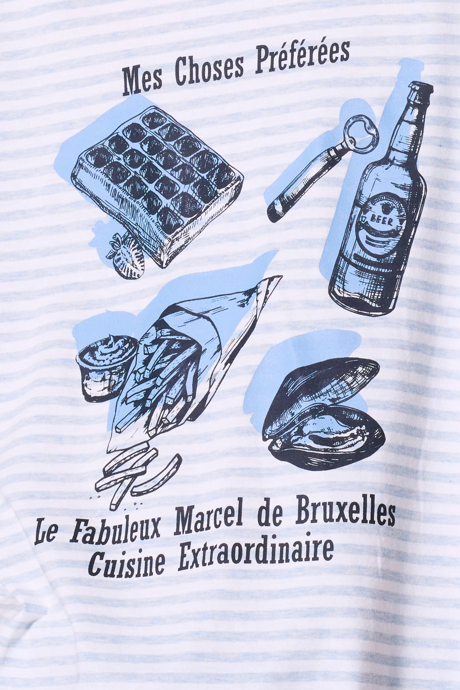 T-shirt à manches courtes - bleu - Le Fabuleux Marcel de Bruxelles