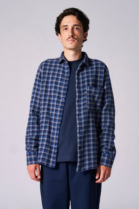 Chemise (manches longues) Bleu - Le Fabuleux Marcel de Bruxelles