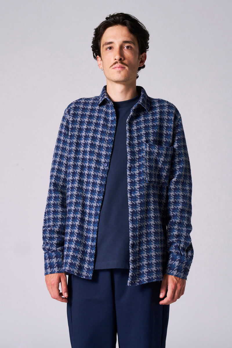 Chemise (manches longues) Bleu - Le Fabuleux Marcel de Bruxelles