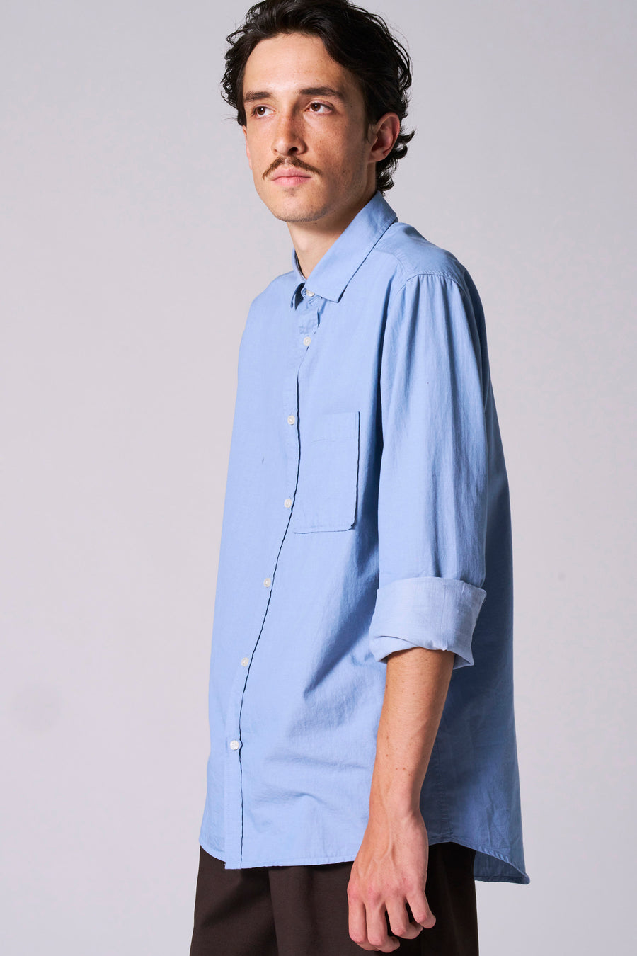 Chemise à manches longues - bleu - Le Fabuleux Marcel de Bruxelles