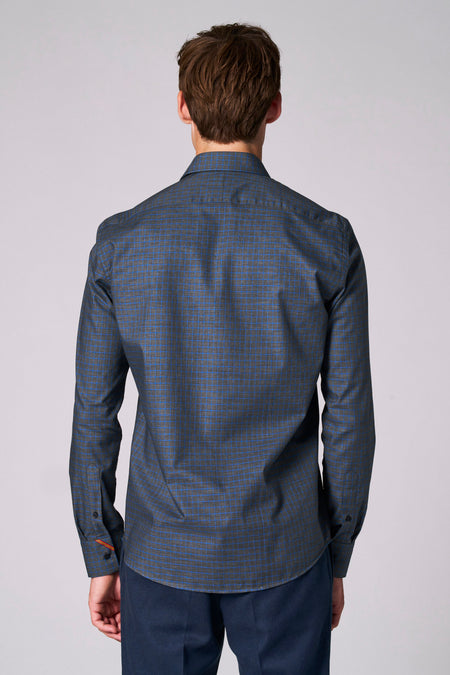 Chemise (manches longues) Bleu - Le Fabuleux Marcel de Bruxelles