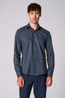 Chemise (manches longues) Bleu - Le Fabuleux Marcel de Bruxelles