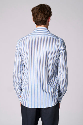Hemd met lange mouwen - Blauw