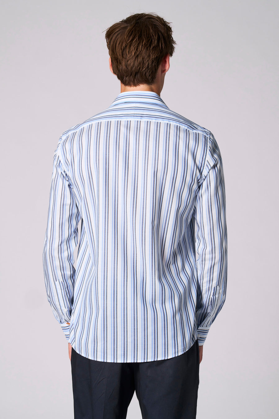 Hemd met lange mouwen - Blauw - Le Fabuleux Marcel de Bruxelles