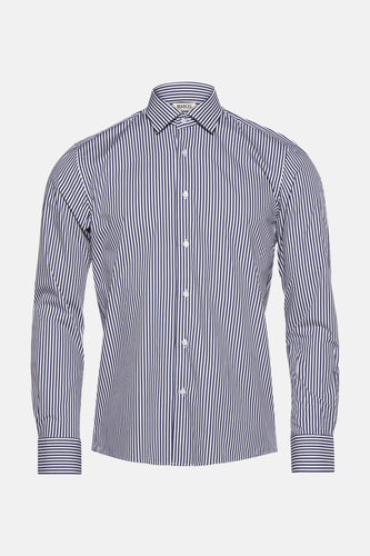 Hemd met lange mouwen - blauw