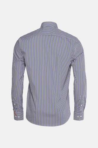 Hemd met lange mouwen - blauw